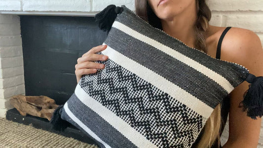Handmade Accent Pillow Cover – A Touch of Oaxaca’s Artistry - The Gift Shop