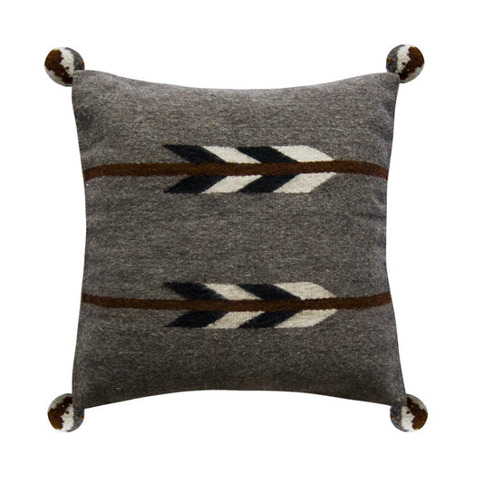 Handmade Teotitlán Del Valle (Native American) Wool Pillow - The Gift Shop