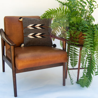 Handmade Teotitlán Del Valle (Native American) Wool Pillow - The Gift Shop