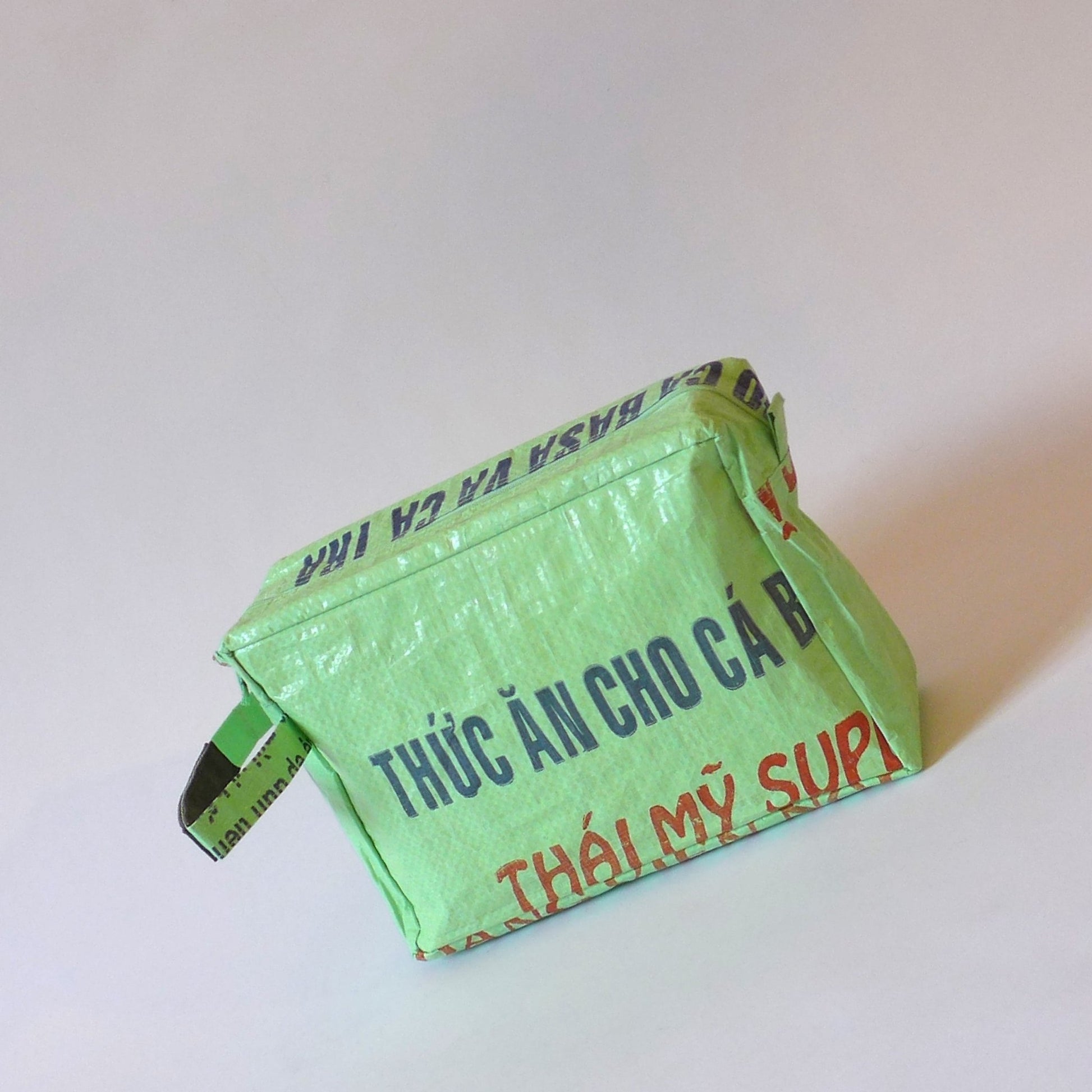 ‘Wash Me’ Upcycled Travel Toiletry Bag – Assorted Colours – Thoughtful Gift from The Gift Shop UAE