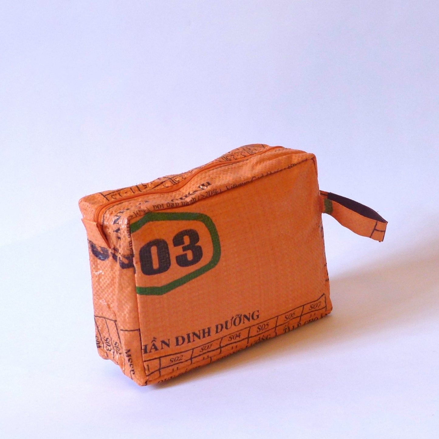 ‘Wash Me’ Upcycled Travel Toiletry Bag – Assorted Colours – Thoughtful Gift from The Gift Shop UAE