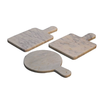 White Marble Chopping Board – Set of 3 – Thoughtful Gift from The Gift Shop UAE