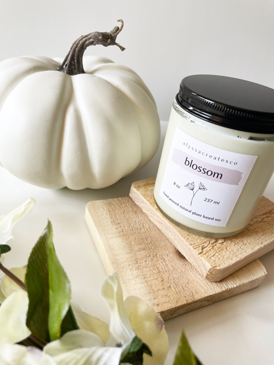 Blossom Scented Candle – Bring the Outdoors Inside - The Gift Shop