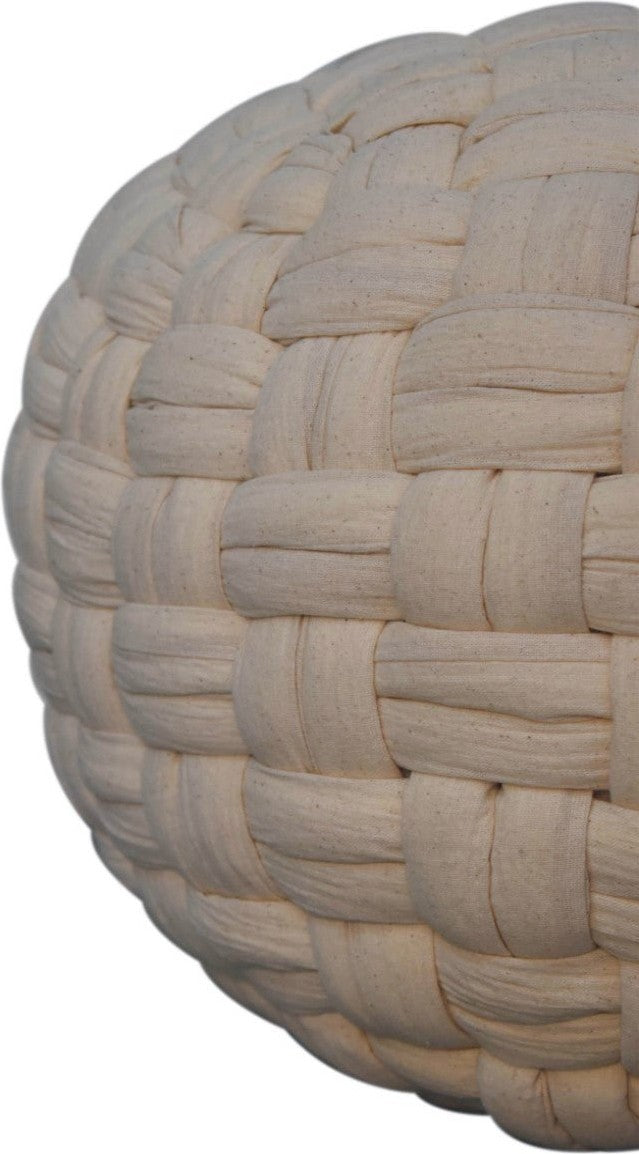 White Tube Pouffe – Thoughtful Gift from The Gift Shop UAE