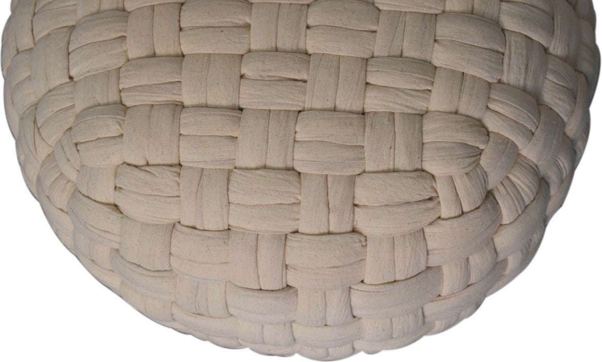 White Tube Pouffe – Thoughtful Gift from The Gift Shop UAE