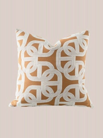 Wildly Chic - Safari Decorative Terracotta Throw Pillowcase - The Gift Shop