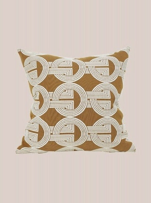 Wildly Chic - Safari Decorative Terracotta Throw Pillowcase - The Gift Shop
