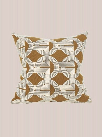 Wildly Chic - Safari Decorative Terracotta Throw Pillowcase - The Gift Shop