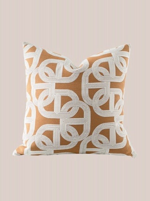 Wildly Chic - Safari Decorative Terracotta Throw Pillowcase - The Gift Shop