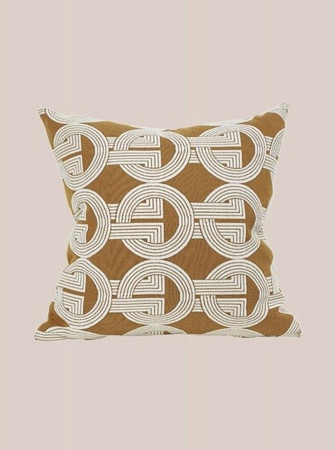 Wildly Chic - Safari Decorative Terracotta Throw Pillowcase - The Gift Shop
