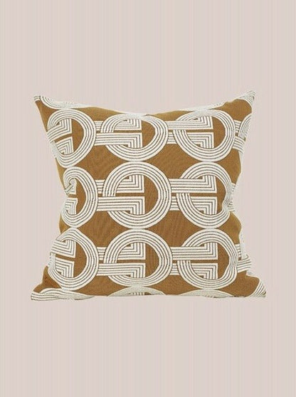 Wildly Chic - Safari Decorative Terracotta Throw Pillowcase - The Gift Shop