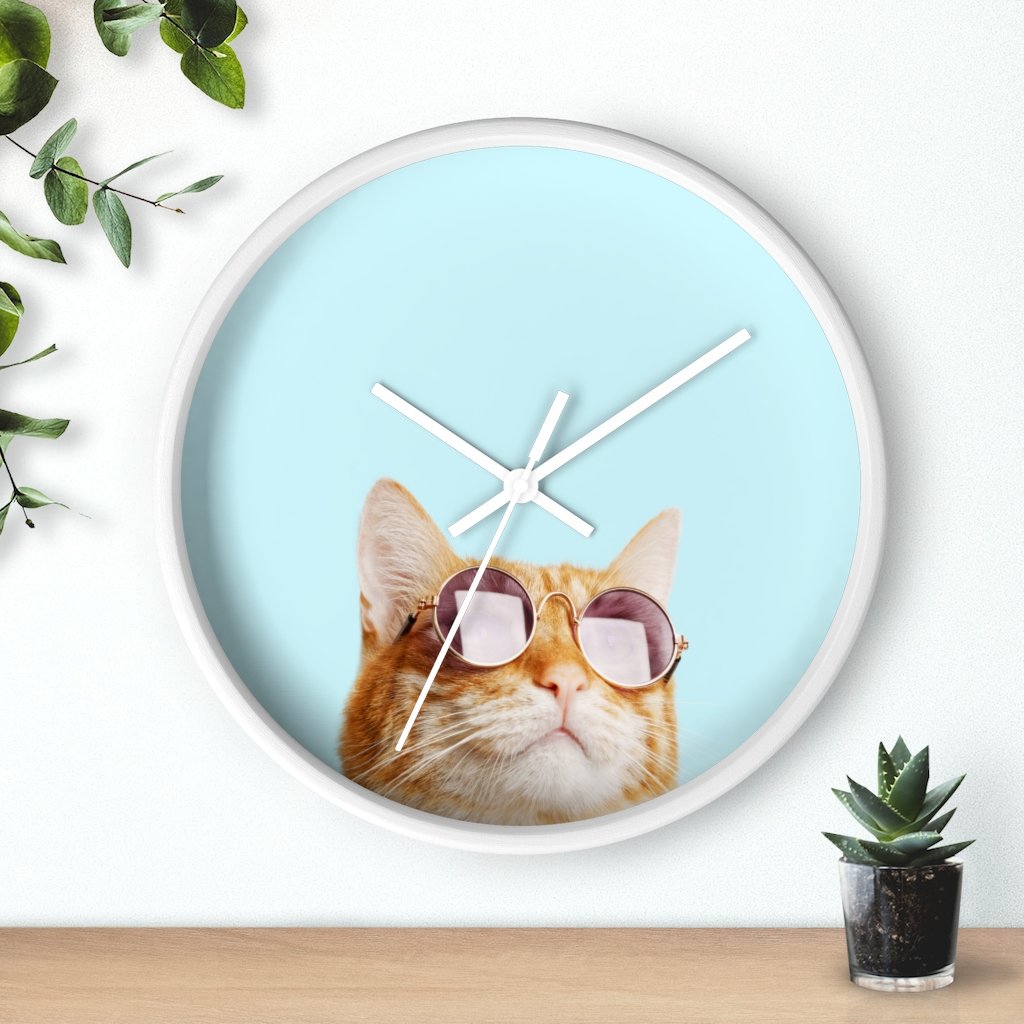 Wall clock - Cat - The Gift Shop