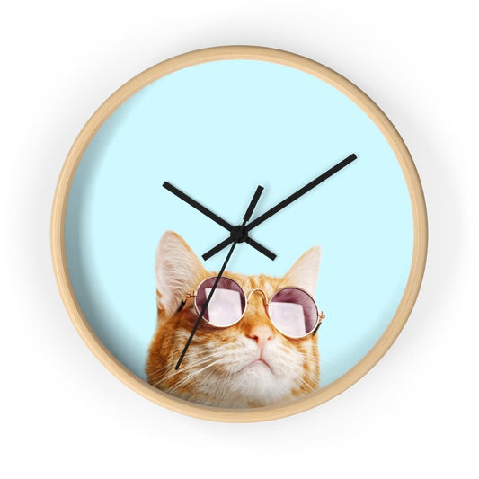 Wall clock - Cat - The Gift Shop