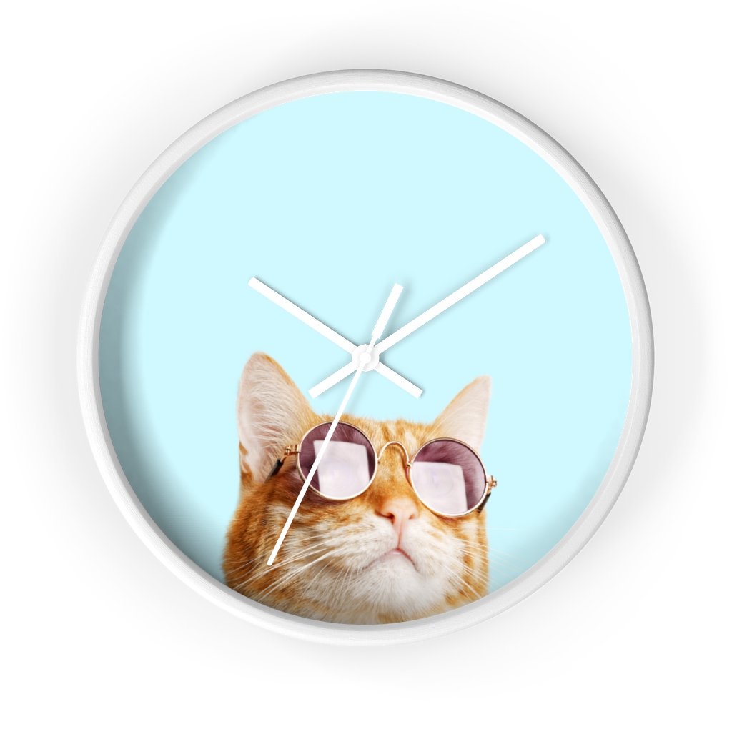 Wall clock - Cat - The Gift Shop