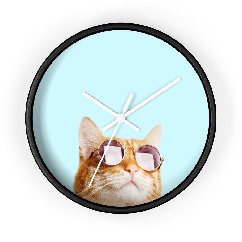 Wall clock - Cat - The Gift Shop
