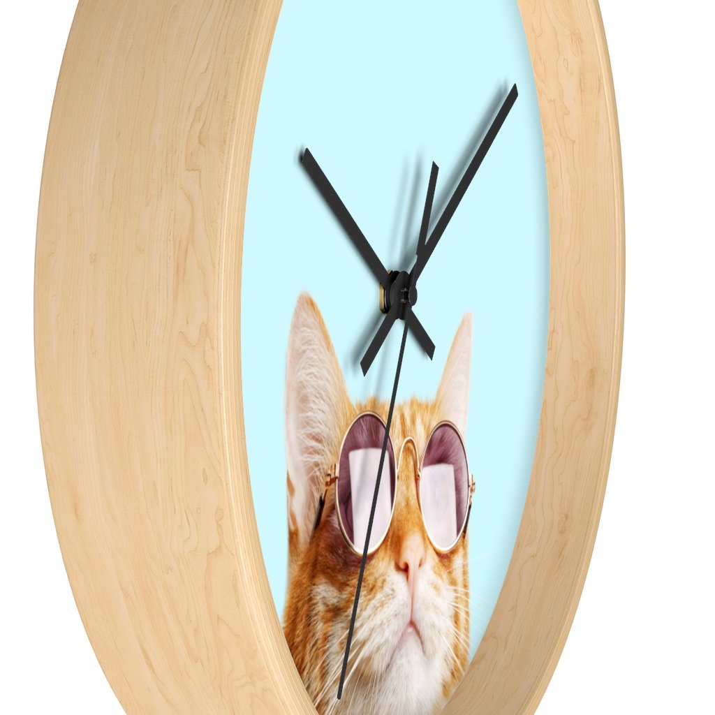 Wall clock - Cat - The Gift Shop