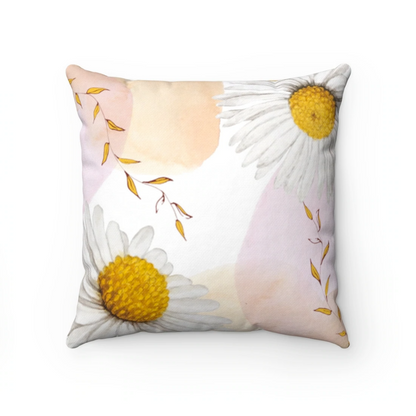 Daisies Print Reversible Cushion – Two Looks in One! - The Gift Shop