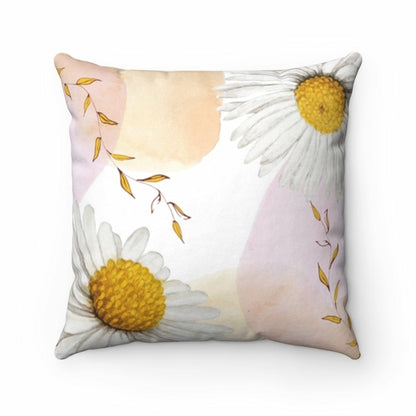Daisies Print Reversible Cushion – Two Looks in One! - The Gift Shop