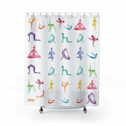 Yoga Sanctuary Shower Curtains – Thoughtful Gift from The Gift Shop UAE